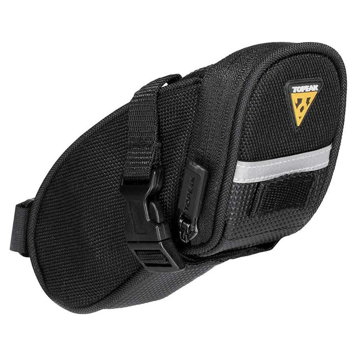 Topeak Aero Wedge Seat Bag - Strap-on Micro Black