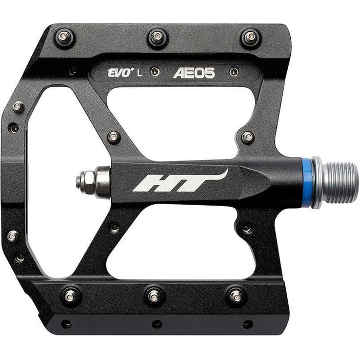 HT Components AE05(EVO) Pedals - Platform Aluminum 9/16 Black