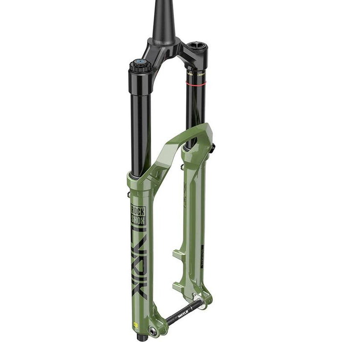 RockShox Lyrik Ultimate Charger 3 RC2 Suspension Fork - 27.5 150 mm 15 x 110 mm 44 mm Offset Green D1