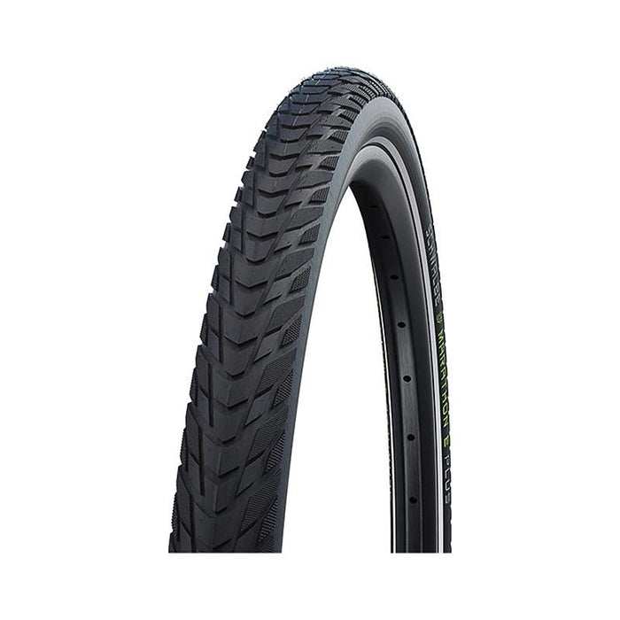 Schwalbe Marathon E-Plus Tire - 700 x 35 Clincher Wire Black/Reflective Performance Addix SmartGuard