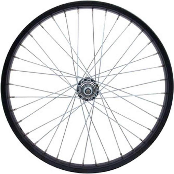 Sta-Tru Double Wall Rear Wheel - 20 Bolt-On 3/8 x 110mm Flip Flop Black