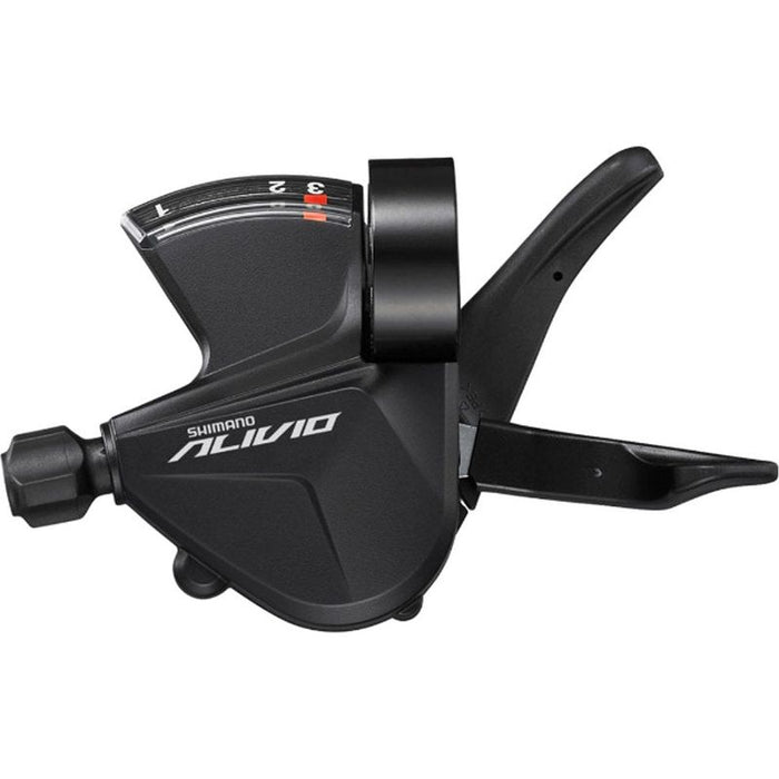 Shimano Shift Lever Sl-M3100-L Alivio Left 3-Speed Rapidfire Plus 1800Mm Inner W/ Optical Gear Display Bicycle Shifter Levers