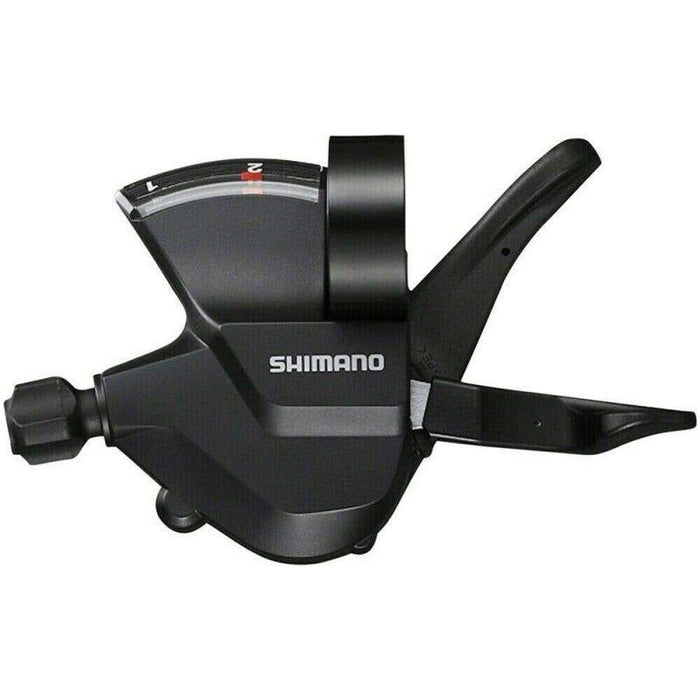 Shimano Shift Lever Sl-M315-2L Left 2-Speed Rapidfire Plus W/ Optical Gear Display Bicycle Shifter Levers