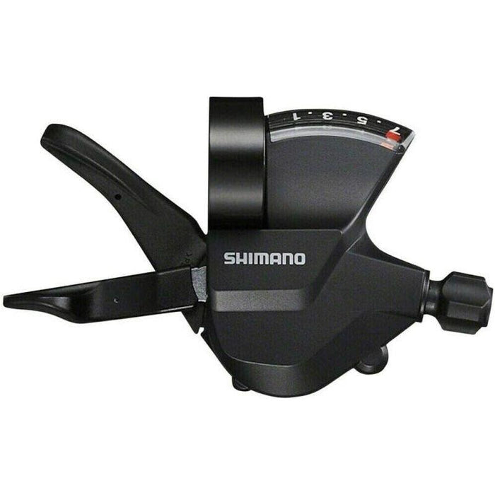 Shimano Shift Lever Sl-M315-7R Right 7-Speed Rapidfire Plus W/ Optical Gear Display Bicycle Shifter Levers