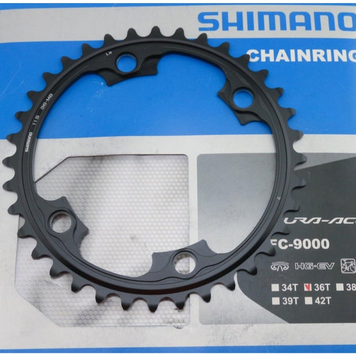 SHIMANO FC-9000 Dura Ace Double 11 Speed Bicycle Chainrings