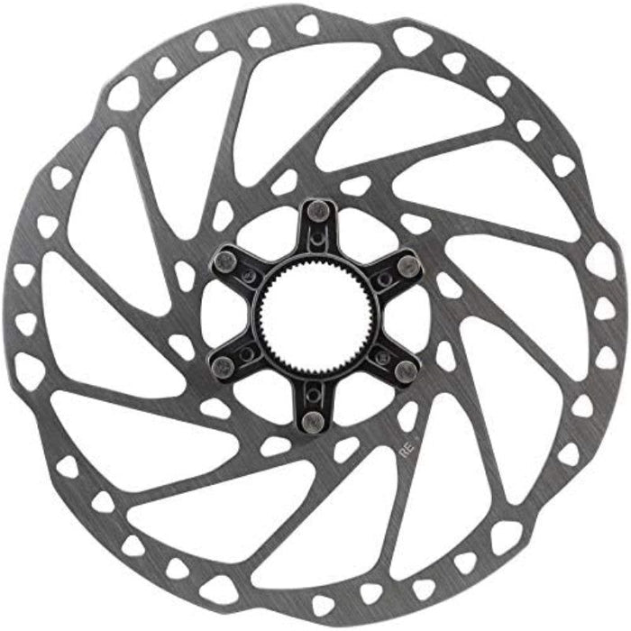 Shimano Sm-Rt64-Ss Disc Brake Rotor With External Lockring - 140Mm Center Lock Silver Bicycle Brake Rotors