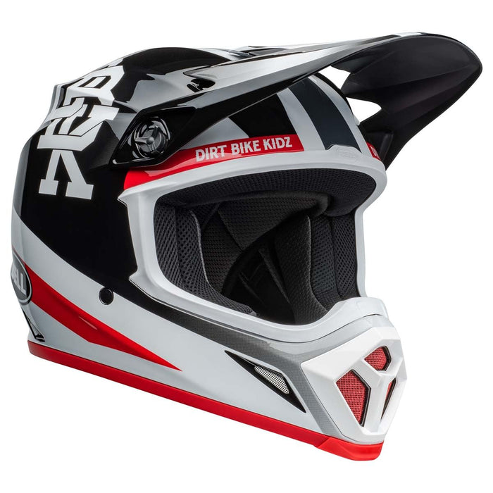 Bell Moto MX-9 MIPS Black/White Twitch Dbk 24 2X-Large