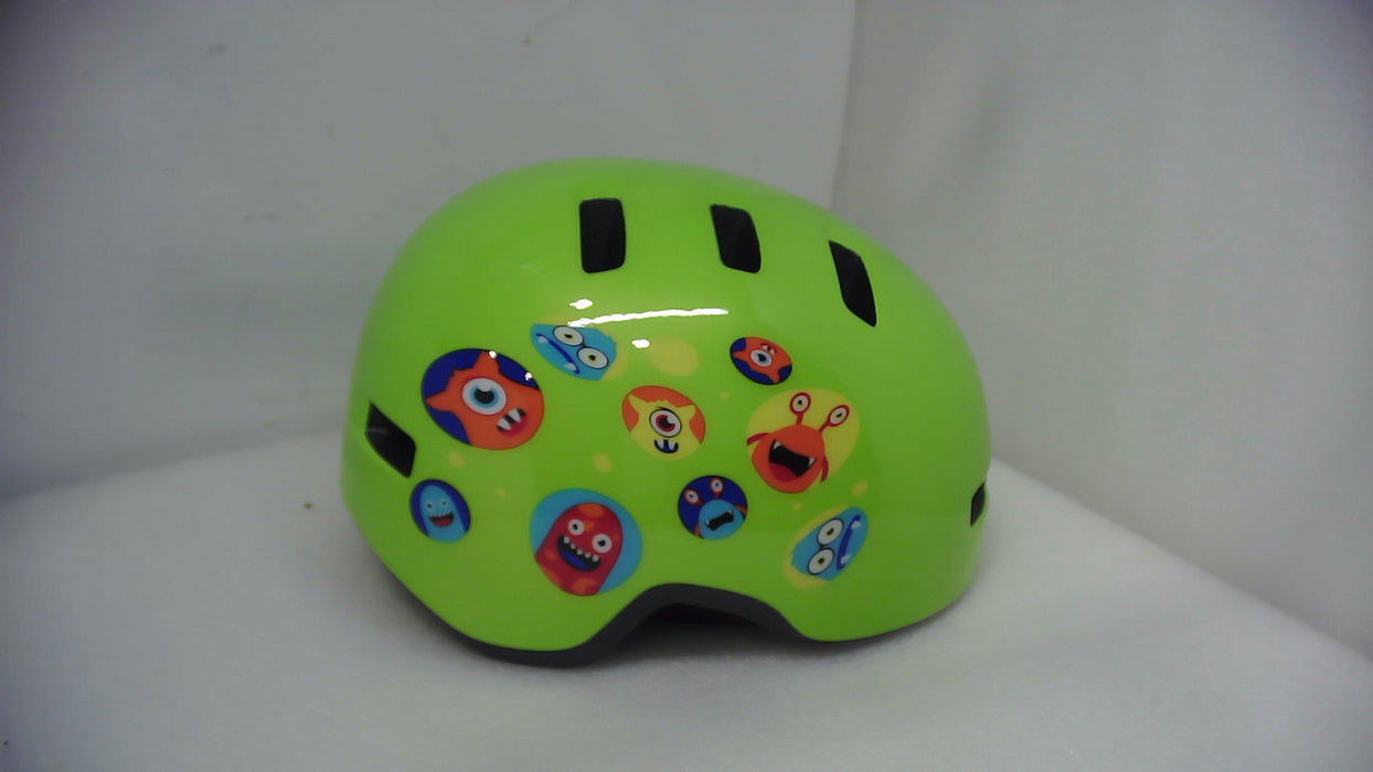 Bell Bike Lil Ripper Youth Helmets Monsters Gloss Green Universal Child (Without Original Box)