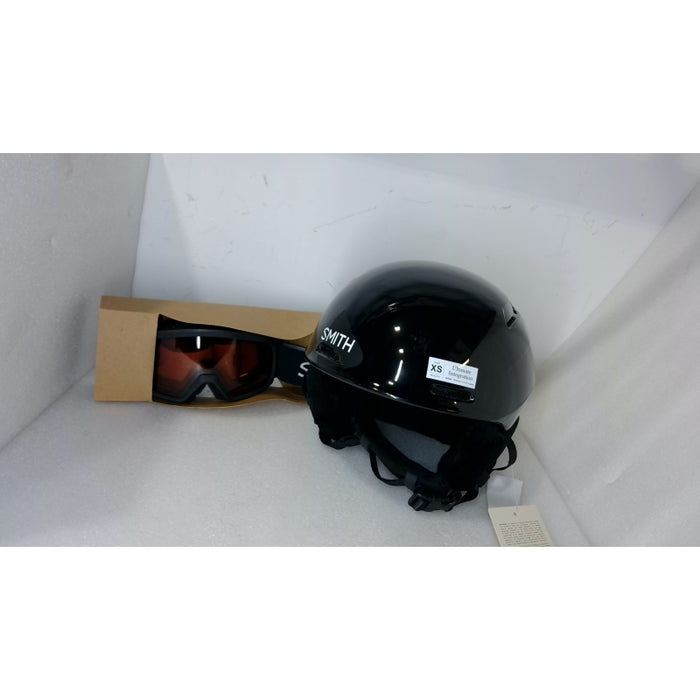 SMITH Glide Jr. MIPS/Rascal Combo Black Youth X-Small (48-52cm) - Open Box (Without Box)