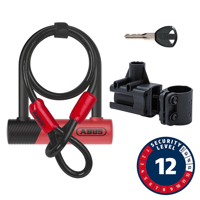 ABUS 420K/150HB140 USH + Cobra 10/120 U-Lock Bicycle U-Locks