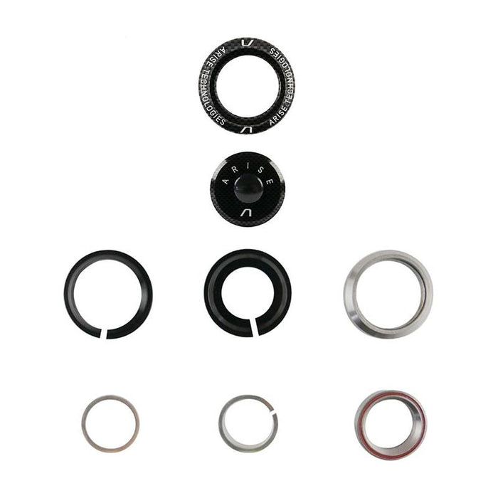 ARISE, Crystal 15, Headset, Integrated, Complete, Black