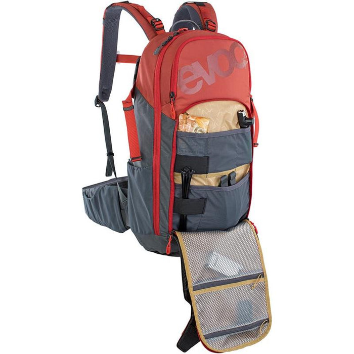 EVOC Neo Protector backpack 16L Chili Red/Carbon grey SM