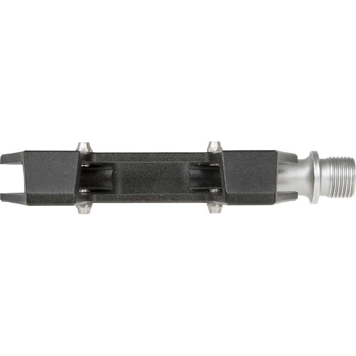 Exustar, E-PC915 Lite, Platform Pedals, Body: Aluminum, Spindle: Cr-Mo, 9/16'', Black Bicycle Pedals