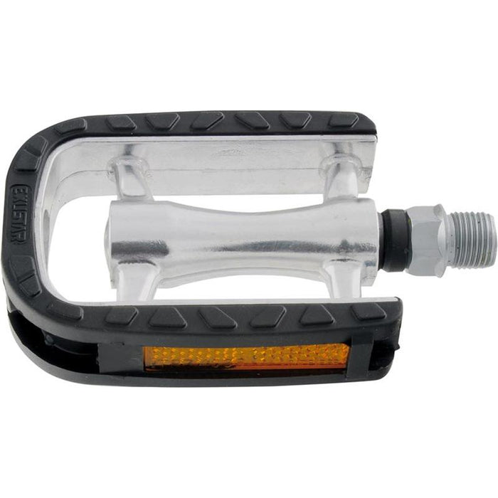 Exustar, E-PC97 Non-Slip, Platform Pedals, Body: Aluminum, Spindle: Cr-Mo, 9/16'',Bicycle Pedals