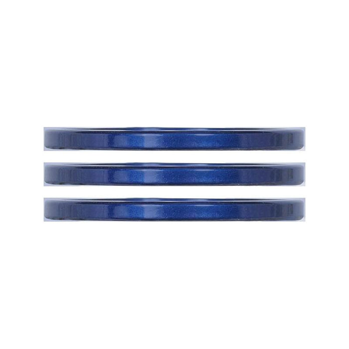 Industry Nine, iRiX, Headset Spacer, 1-1/8'', Height: 2.5mm, Aluminum, Blue, 3pcs