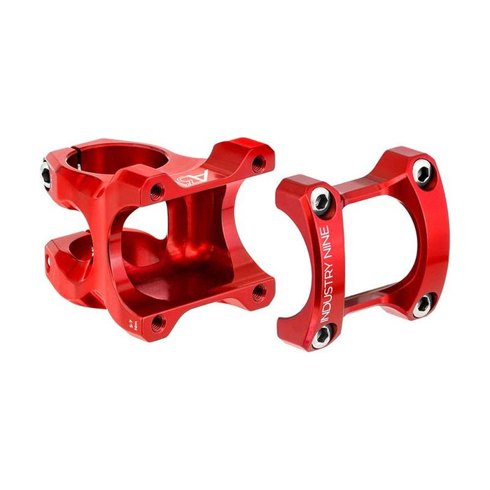 Industry Nine A318 Stem Diameter: 31.8Mm Length: 50Mm Steerer: 1-1/8'' 5° Red