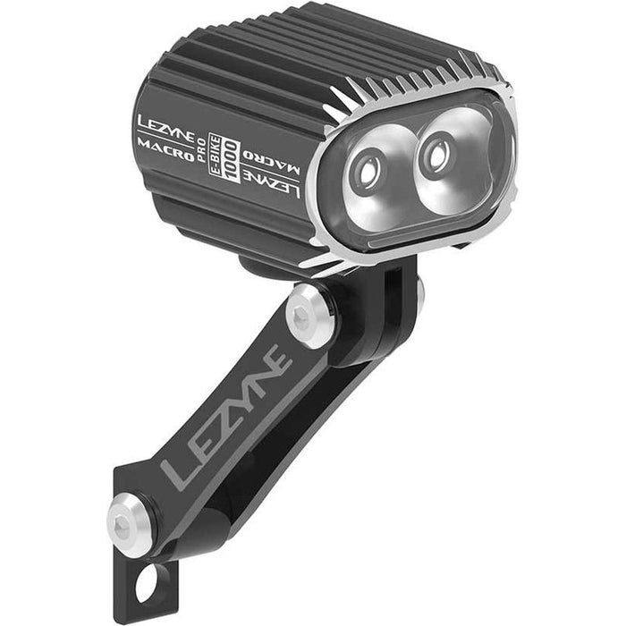 Lezyne E-Bike Macro Drive 1000  Front Black Bicycle Lights