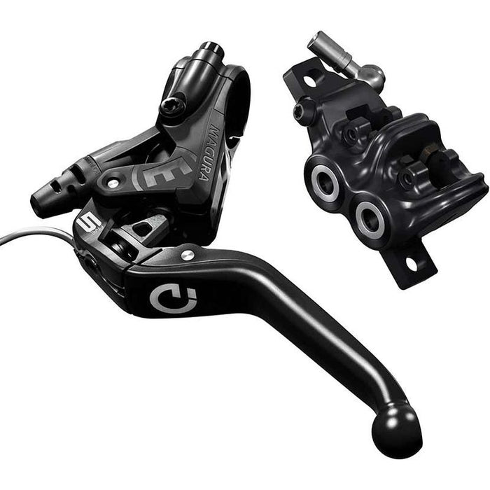 Magura MT5e eBike Disc Brake and Lever - Front or Rear Hydraulic Post Mount Black Bicycle Brake Sets