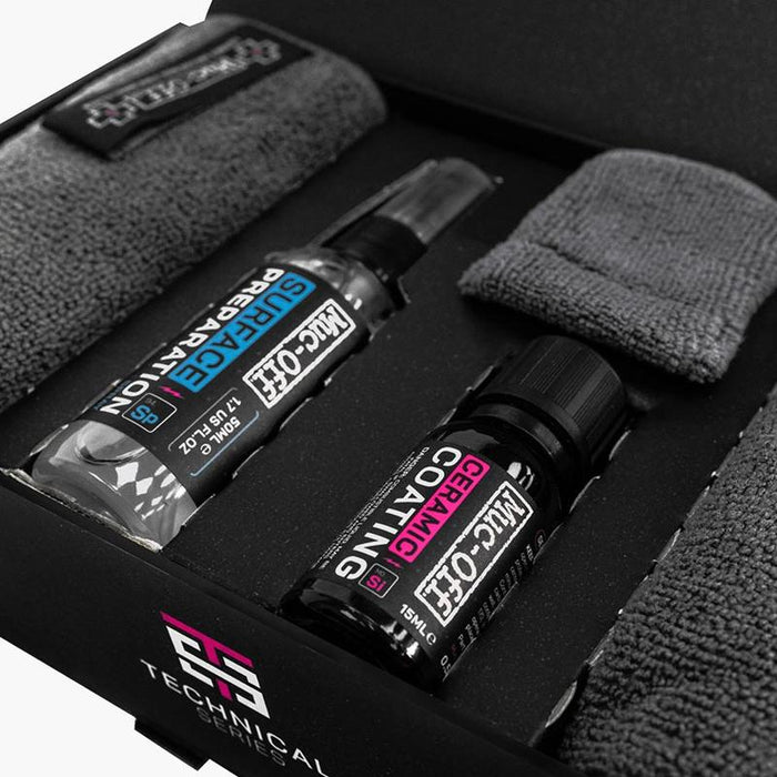 Muc-Off Ceramic Protection Coating Kit 15ml Bicycle Cleaners