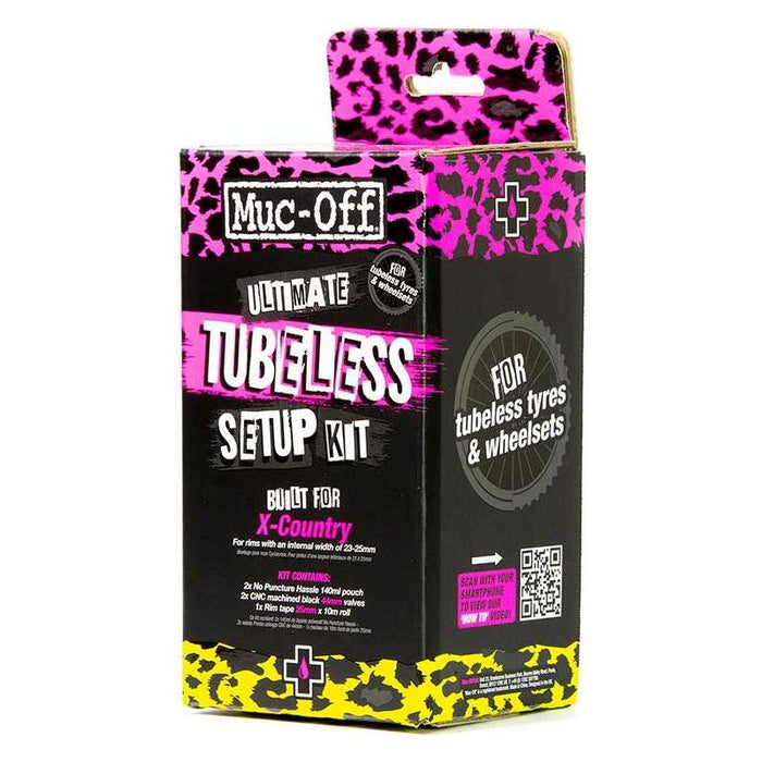 Muc-Off Ultimate Tubeless Kit Complete Sealant Bicycle Tubeless Conversion Kit