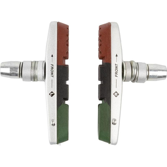 Promax, 70 C 3 T, Linear Pull Pads, Cartridge type V-Brake pads, All weather, Triple Compound, Pair