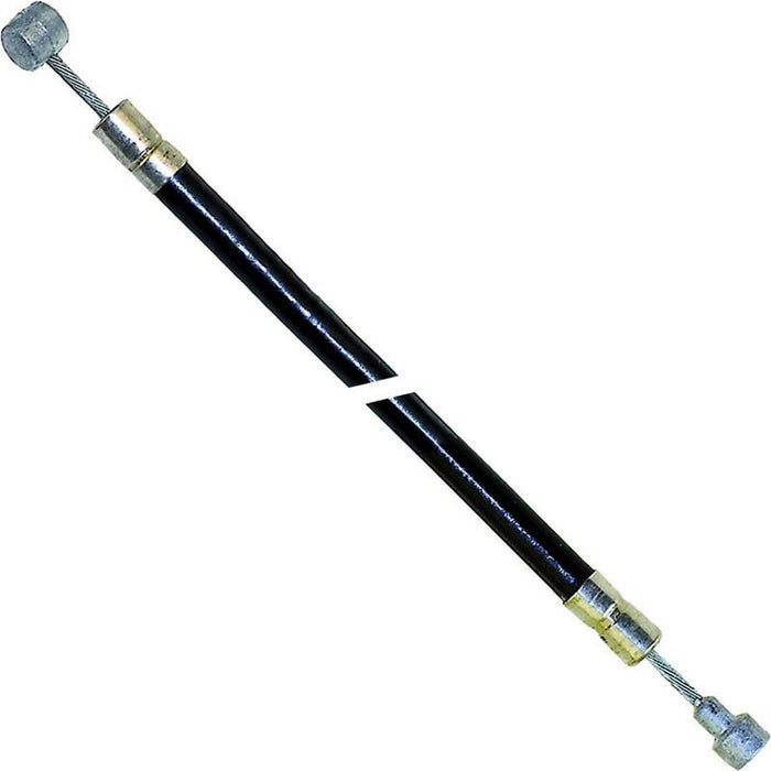Promax, 830mm Cable&Housing, Brake Cable and Housing Set, Stainless Steel, Black, Pair