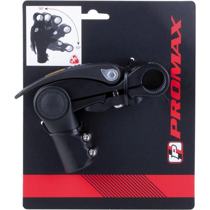Promax, Ahead Handle, Stem, Diameter: 25.4mm, Length: 110mm, Steerer: 28.6mm, Black
