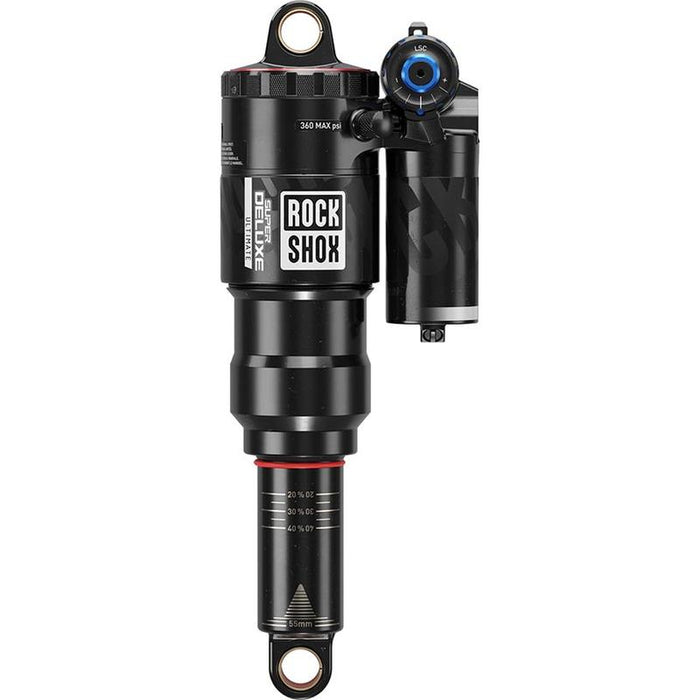 RockShox Super Deluxe Ultimate RC2T Rear Shock - 210 x 55 mm Linear Air 0 Neg/2 Pos Token Reb 55 / Comp 30 L/O4 Standard C2