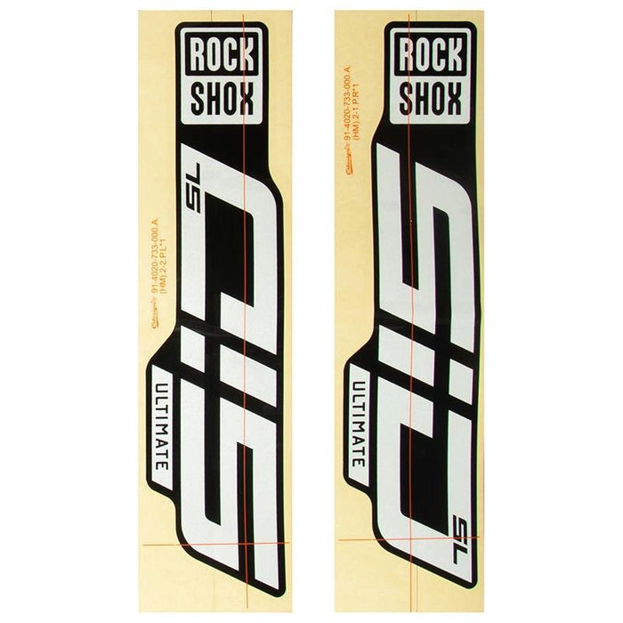 RockShox Fork Decal Kit - SID SL Ultimate 27.5/29