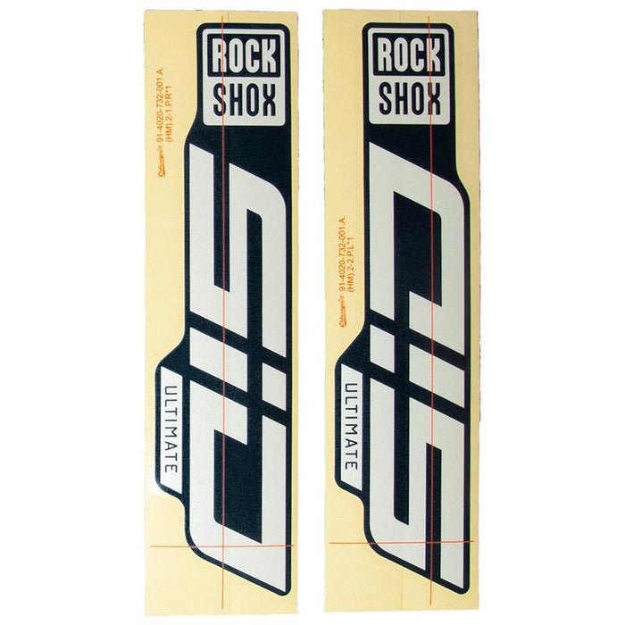 RockShox Fork Decal Kit - SID Ultimate 27.5/29