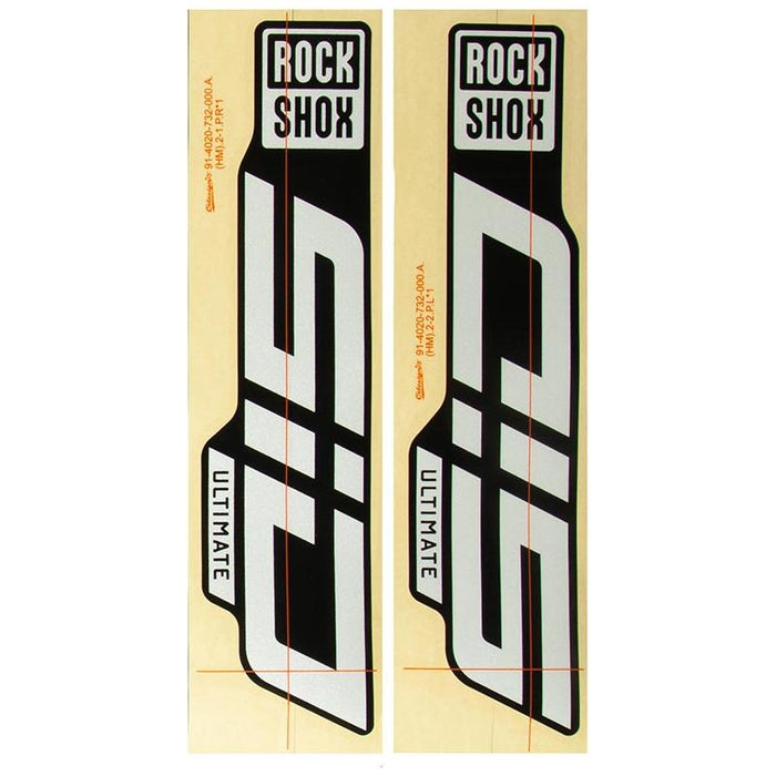 RockShox Fork Decal Kit - SID Ultimate 27.5/29