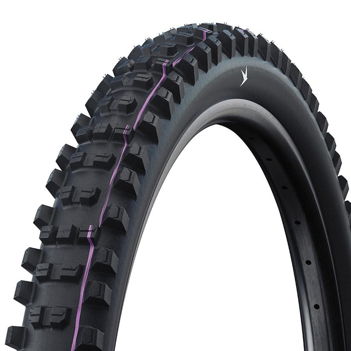 Schwalbe, Shredda, Mountain Tire, 29"x2.50, Folding, Tubeless Ready, Addix Ultra Soft, Gravity Pro - Radial, 67TPI, Black