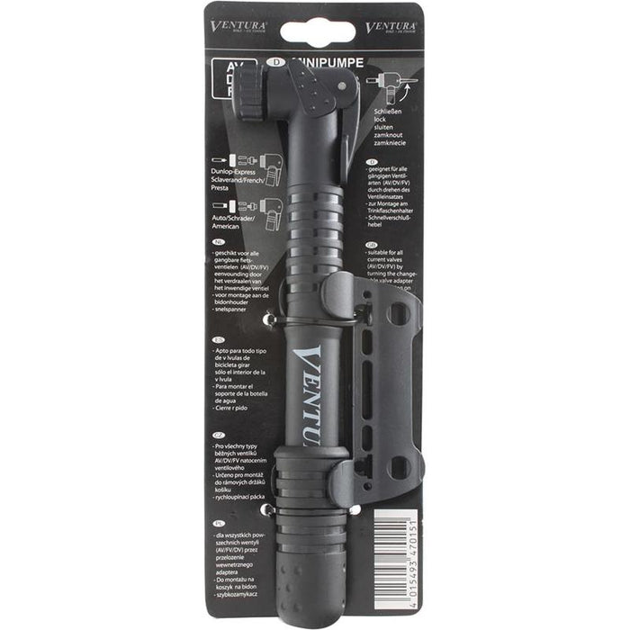 Ventura, MP Art, Pump, Dual Valve Head, Black