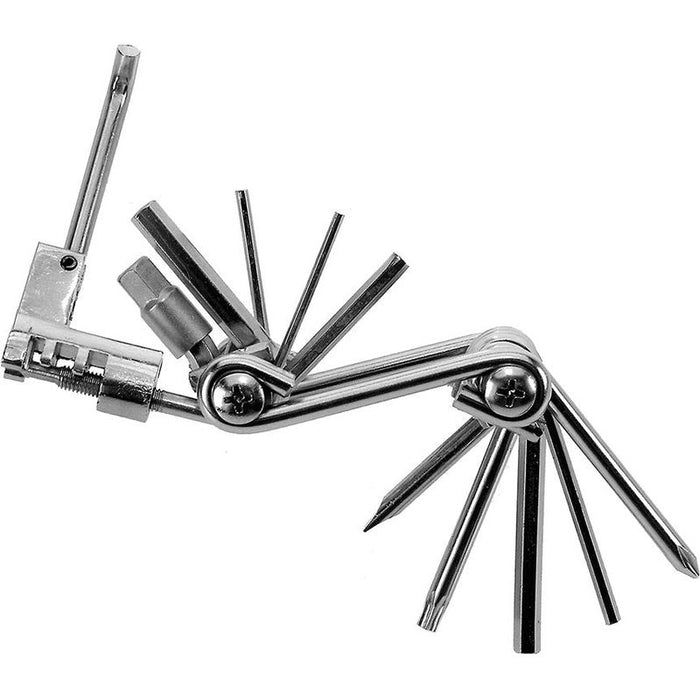 Ventura, 11F Mini Multi, Multi-Tools, Number of Tools: 11, Hex 2mm, 2.5mm, 3mm, 4mm, 5mm, 6mm, 8mm, T25, Phillips, Flat Head, Chain tool