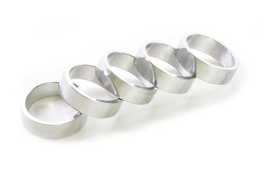 Wheels Manufacturing Aluminum Headset Spacer - 1-1/8 5-pack