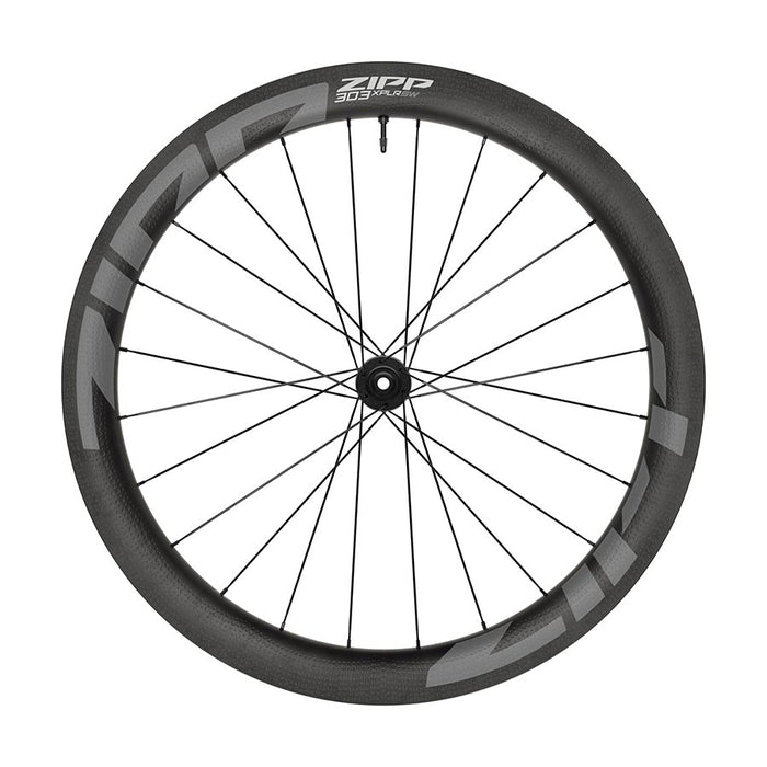 Zipp 303 XPLR SW Front Wheel - 700 12 x 100mm Center-Lock Carbon Black 24H A1