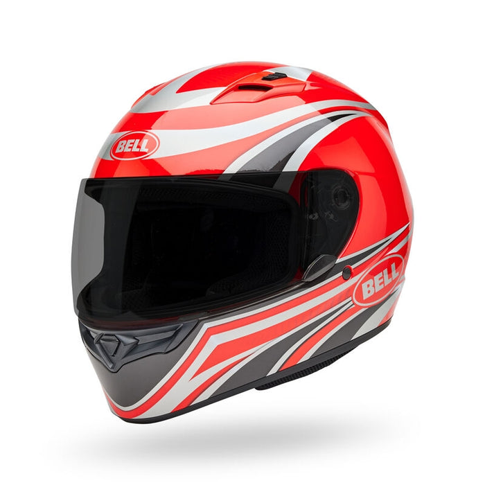 Bell Moto Qualifier Red/Silver Conduit X-Large