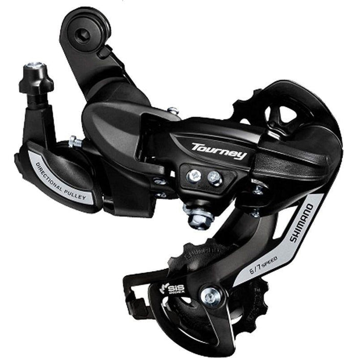 Shimano Rear Derailleur Rd-Ty500 Tourney 6/7-Speed W/Riveted Adapter(Road Type) W/ Wheel Type Cable Guide Bicycle Derailleurs