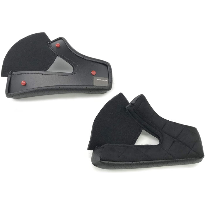 Bell Powersports Moto-3 Suede Cheek Pads Motorcycle Helmet Replacements