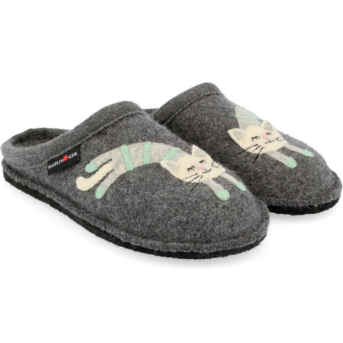 Haflinger Katze Lifestyle Slip On Sandals