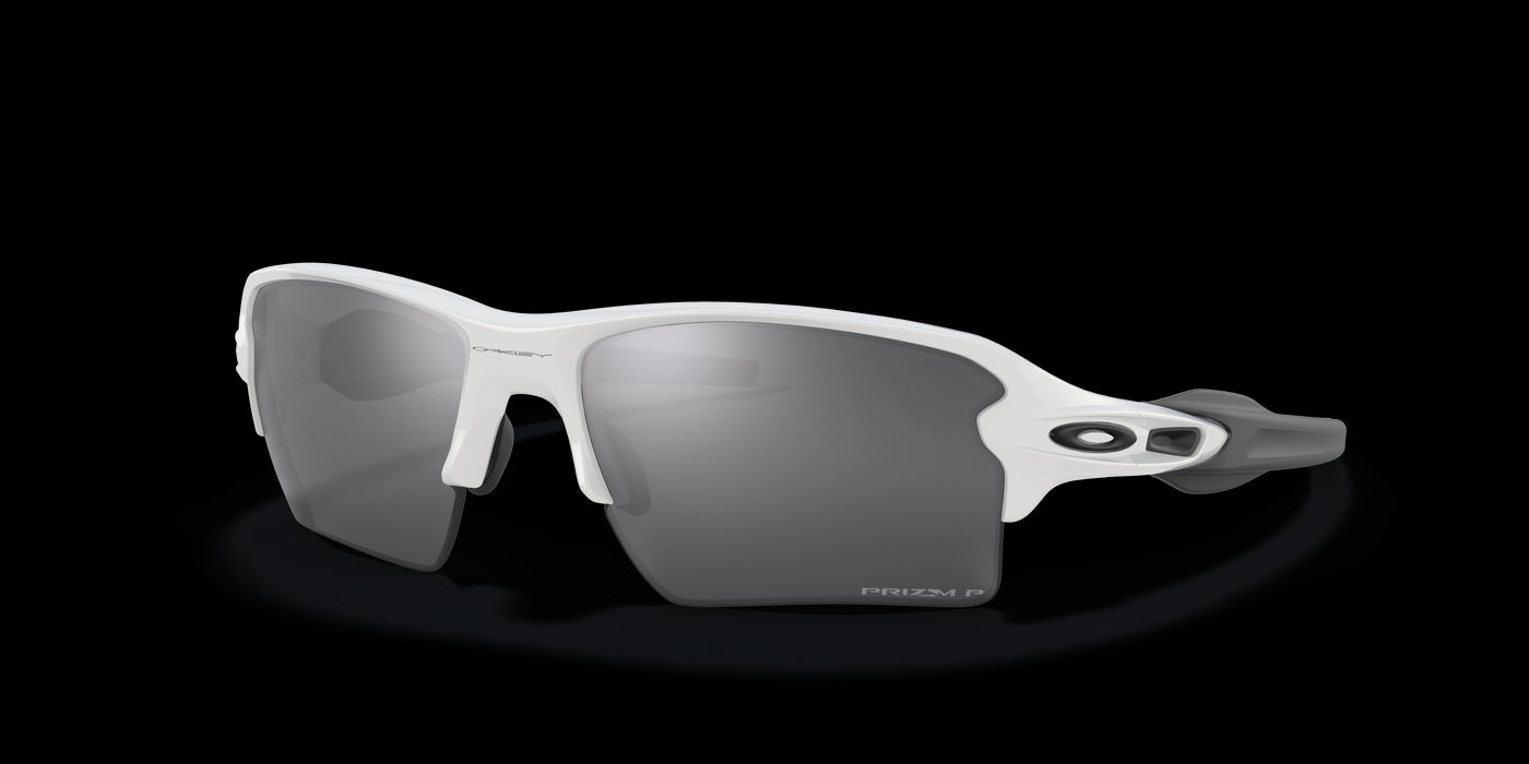 Oakley Flak 2.0 Xl Polished White W/ Prizm Black Polarized