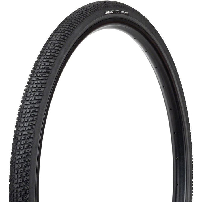 45NRTH Latkat Tire - 700 x 40 Tubeless Folding Black 60 TPI Gripkraft Compound