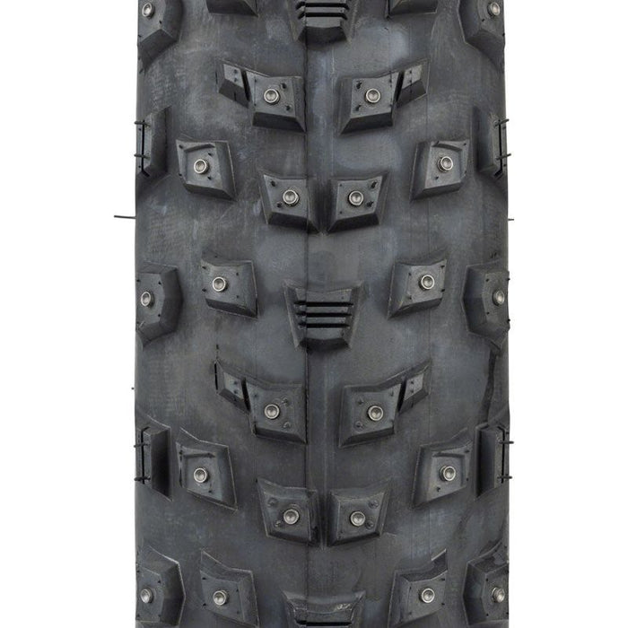 45NRTH Wrathlorde Tire - 27.5 x 4 Tubeless Folding Black 120 TPI 300 XL Concave Carbide Studs