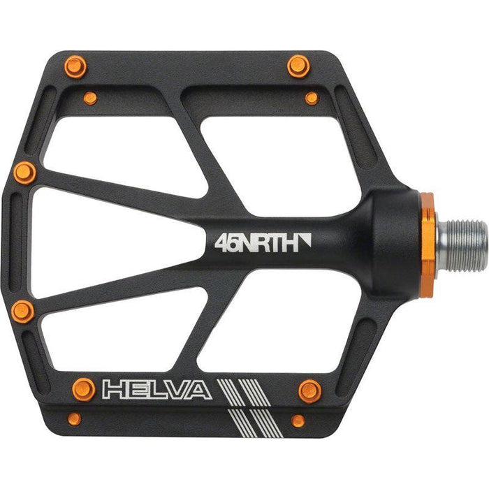 45NRTH Helva Pedals - Platform Aluminum 9/16 Black