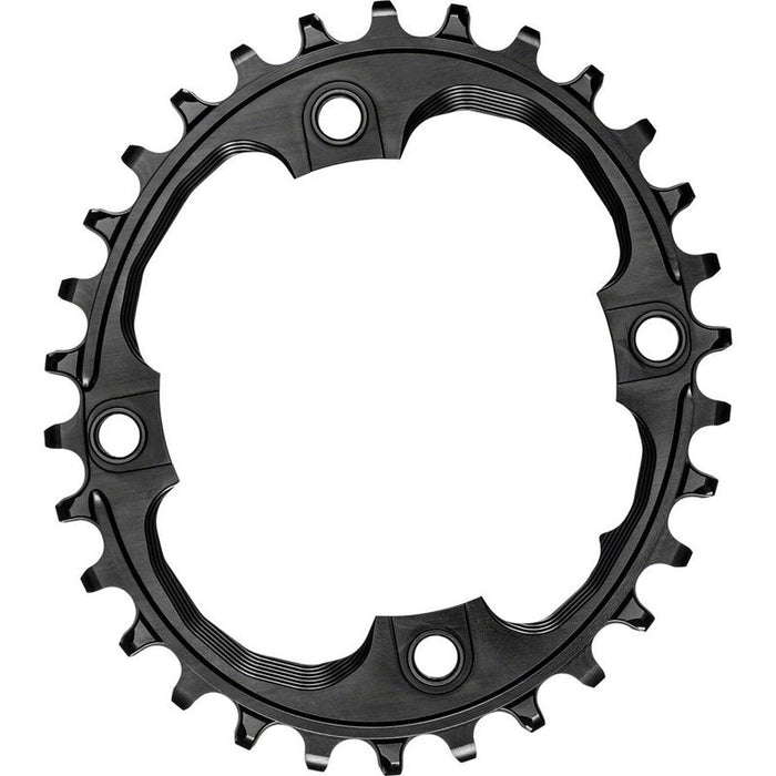 absoluteBLACK Oval 94 BCD Chainring - 32t 94 BCD 4-Bolt Narrow-Wide Black