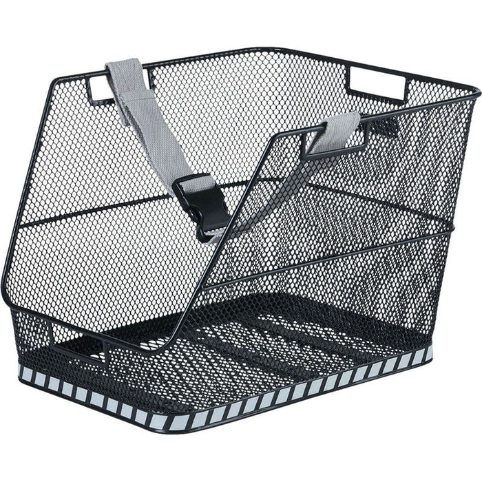 Basil Class Rear Basket - Black