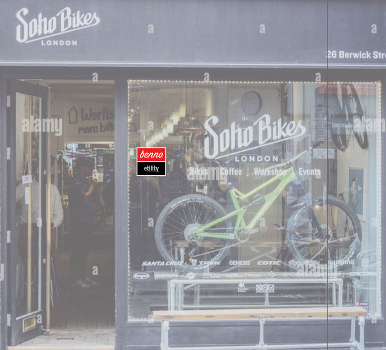 Benno Dealer Window Sticker Bicycle Stickers