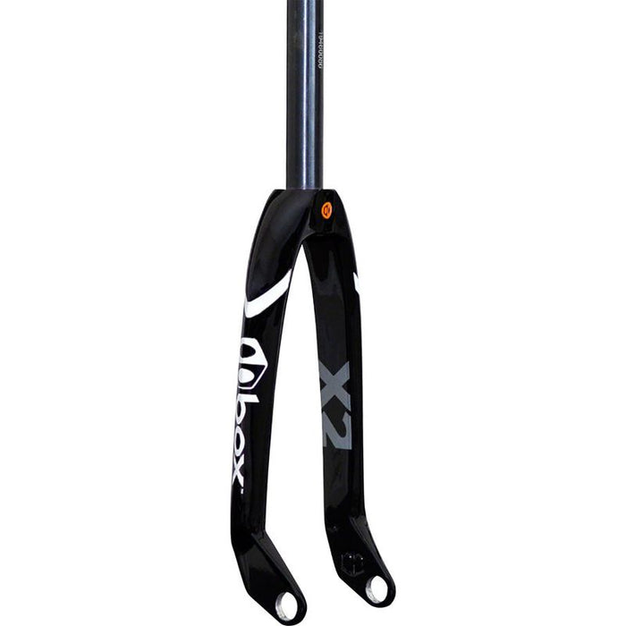 BOX One X2 Pro Carbon BMX Fork - 1 1/8 20mm Black 24 Bicycle Forks