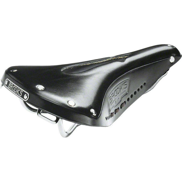 Brooks B17 Carved Steel Classic Leather Bicycle Saddle for Comfort Riding Bicycle Saddles