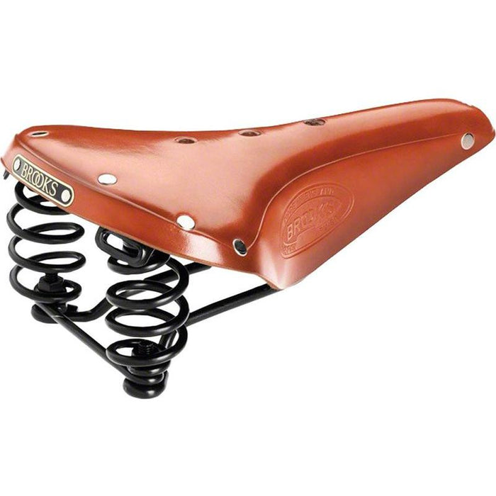 Brooks Flyer Saddle - Classic Touring Bicycle Saddle for Comfortable Long Rides Bicycle Saddles